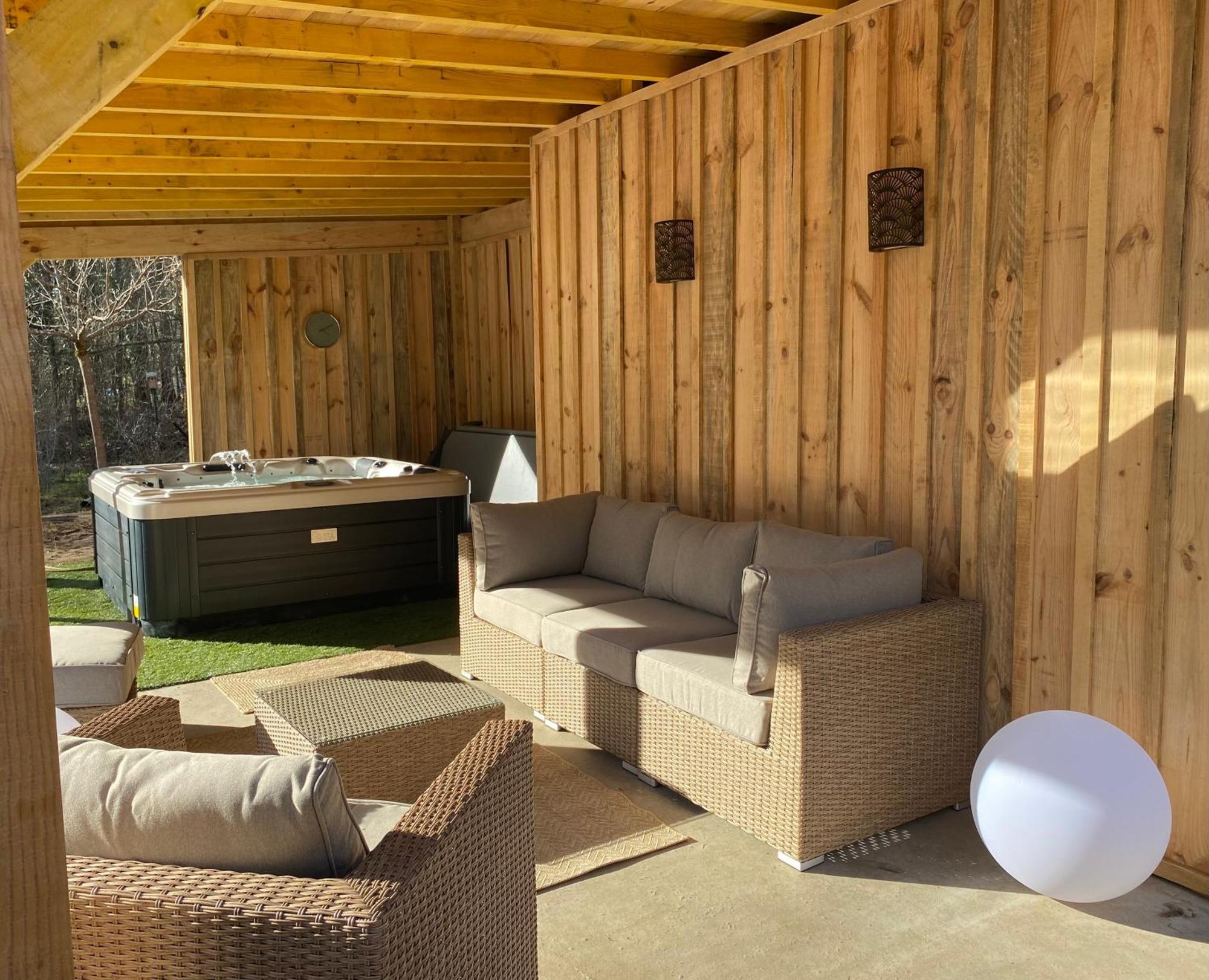 Gites & Spa De Charme " Ploum" Pouydesseaux Exterior foto